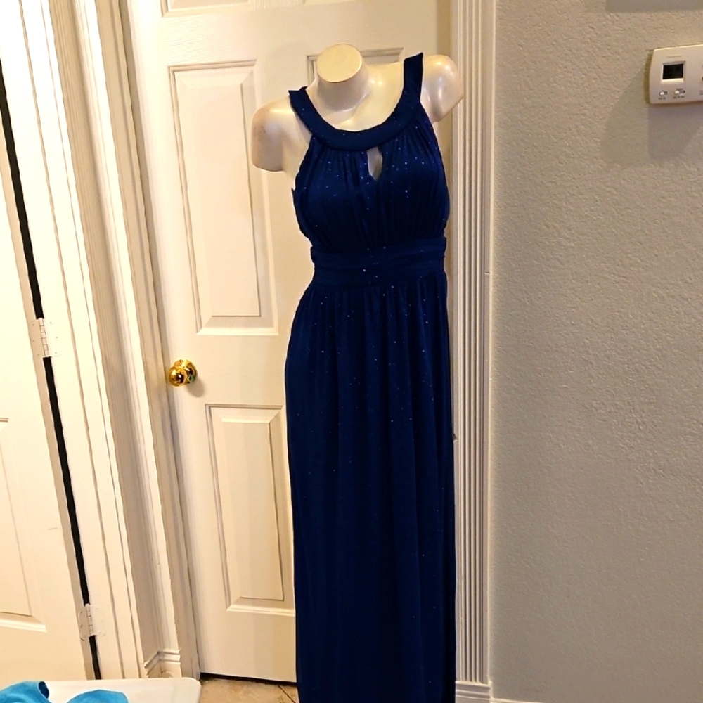 Lux II Sparling Blue Gown